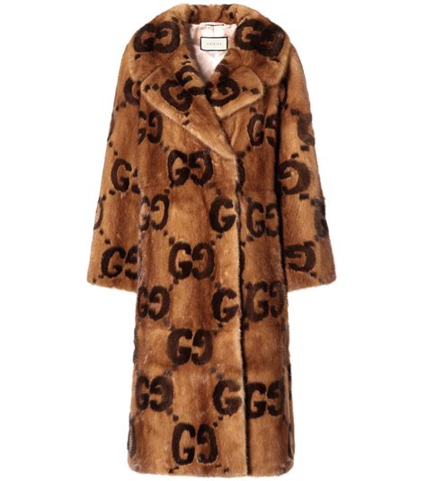 gucci fur coat men's|Gucci fur coat price.